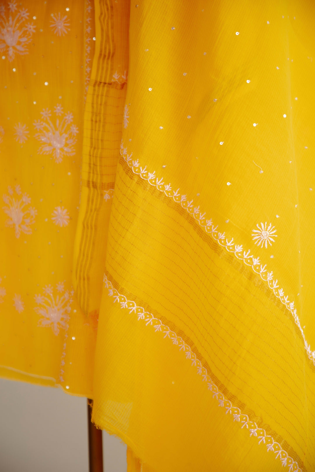 Pure Mul Fabric With Assembled Work