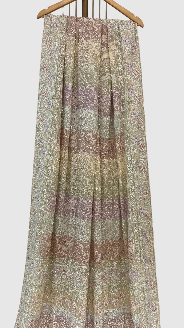 Classy Nazakat Saree In Pure Georgette