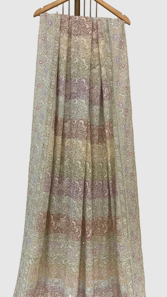 Classy Nazakat Saree In Pure Georgette