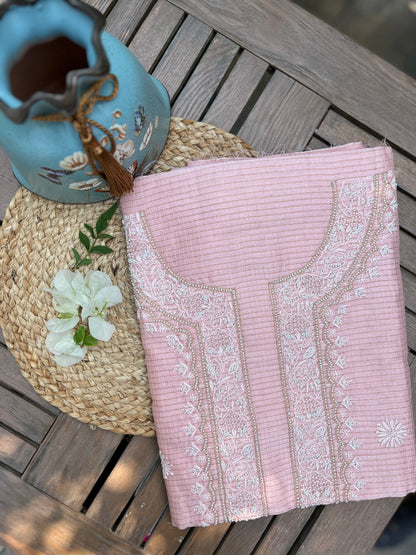 Unisex Chanderi Silk Kurta