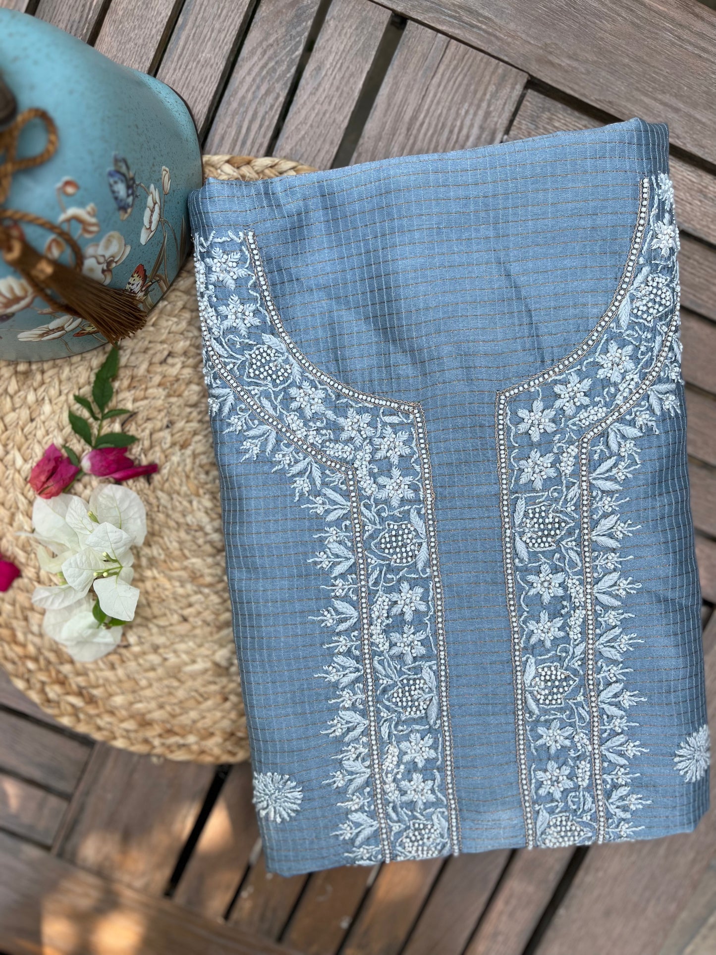 Unisex Chanderi Silk Kurta