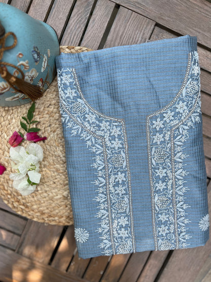 Unisex Chanderi Silk Kurta