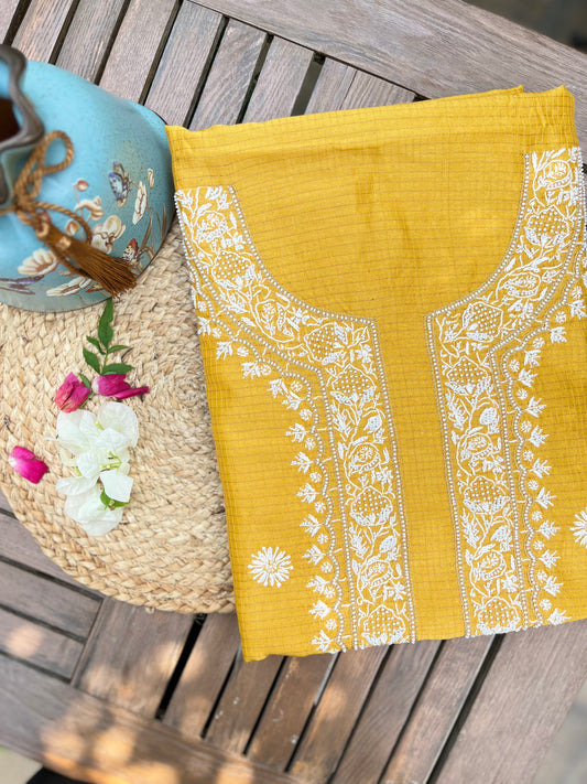 Unisex Chanderi Silk Kurta