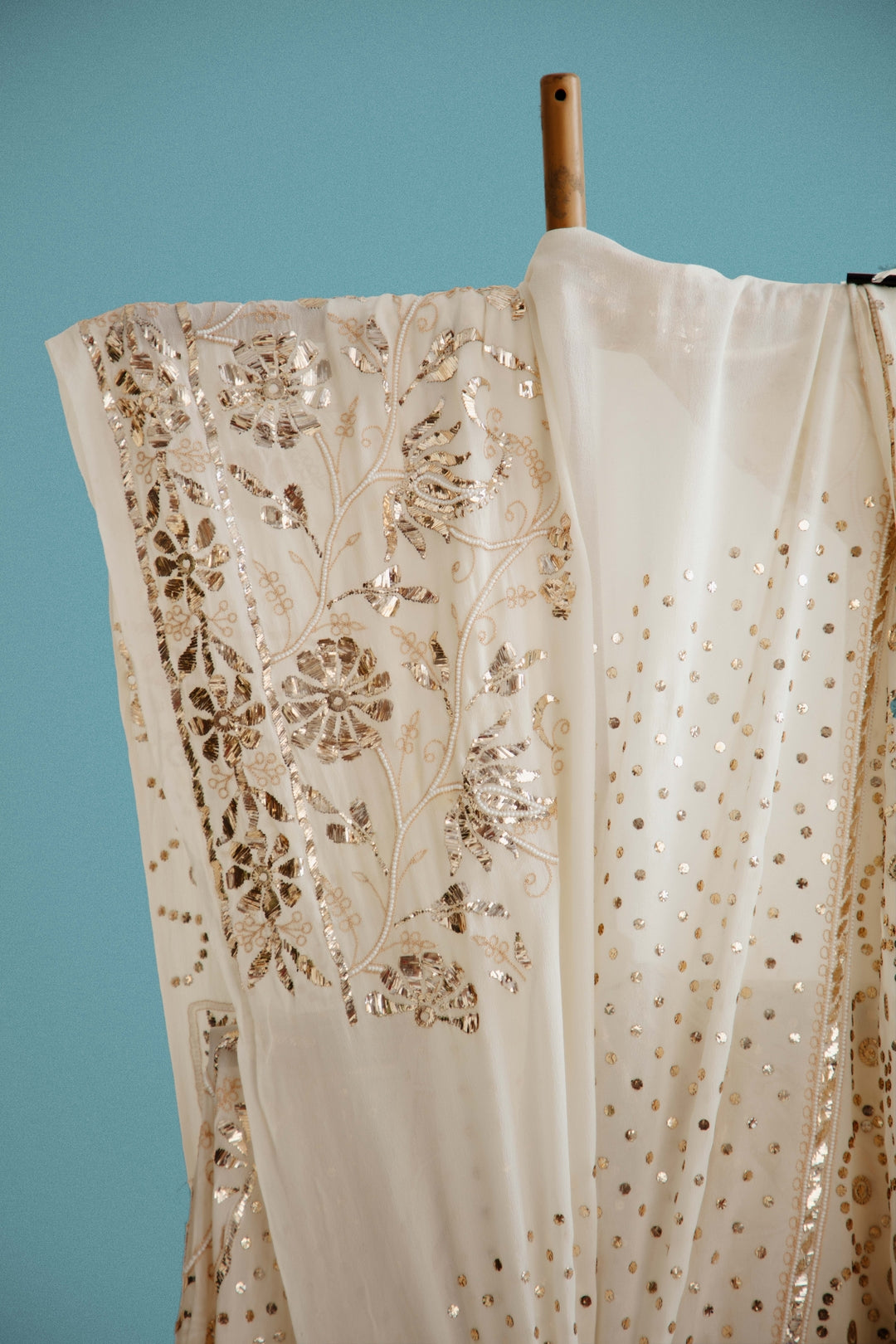 Lilly Dyeable Lehenga Pure georgette Mukaish And Thread Work