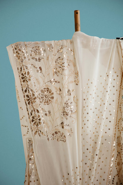 Lilly Dyeable Lehenga Pure georgette Mukaish And Thread Work