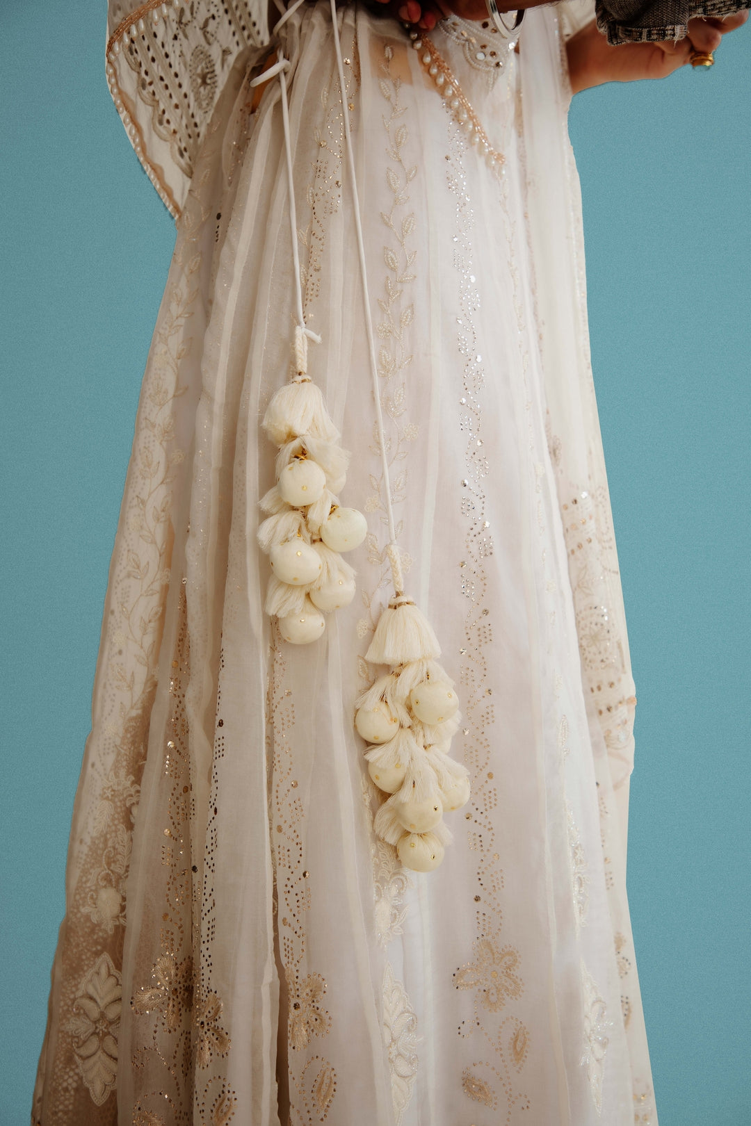 Rose Pure Organza Lehenga Set