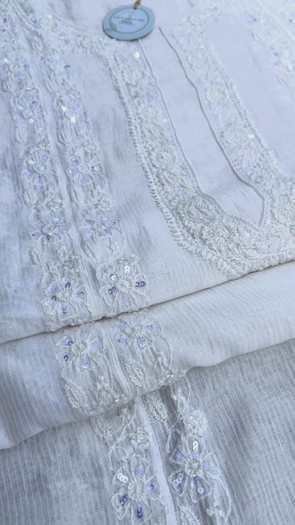 Maheshwari Chanderi Co-ord Set